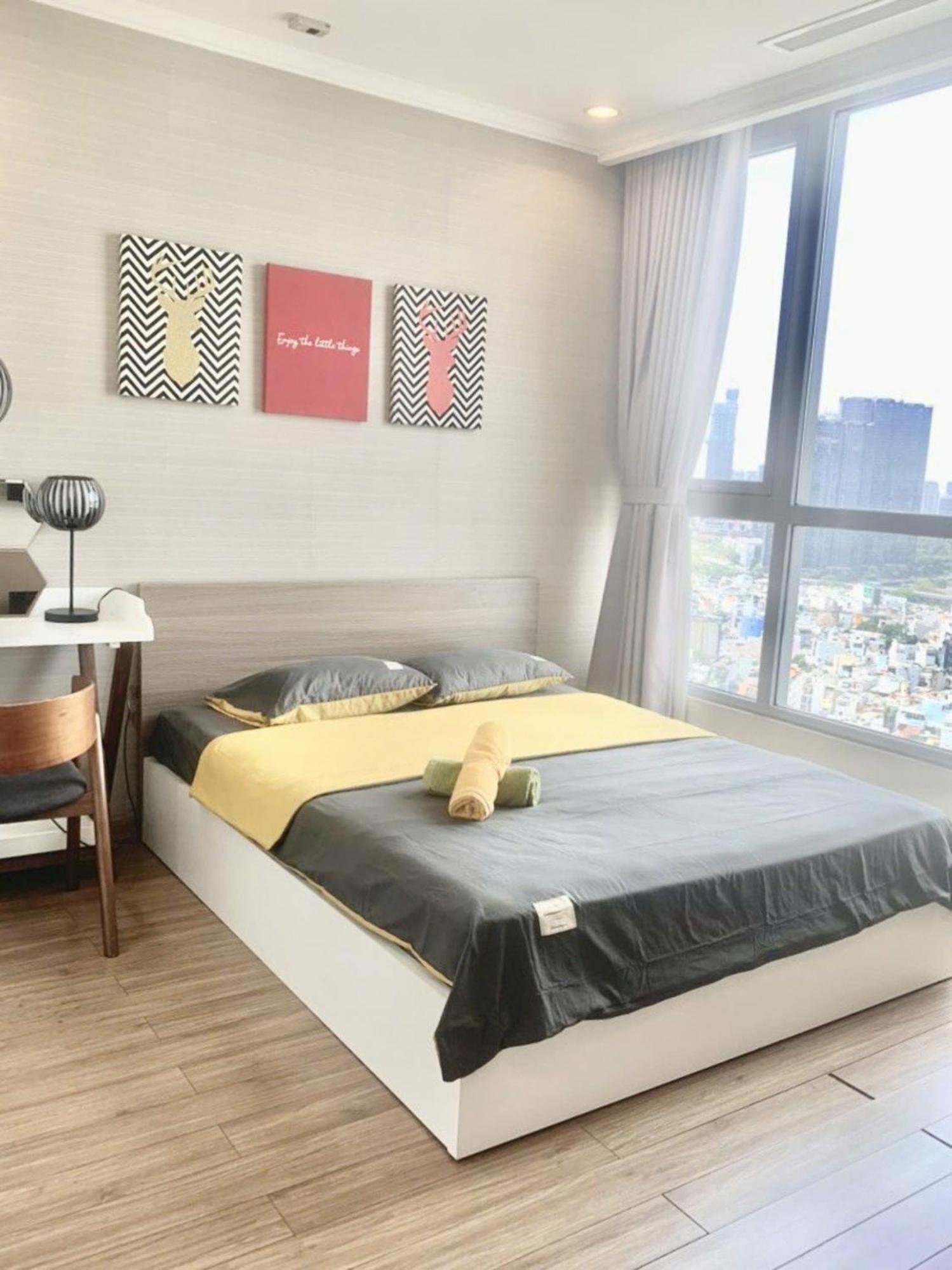 Mott Haven Apart - Vinhomes Central Park, Landmark 81 Area & Ice Rink Хошимин Экстерьер фото